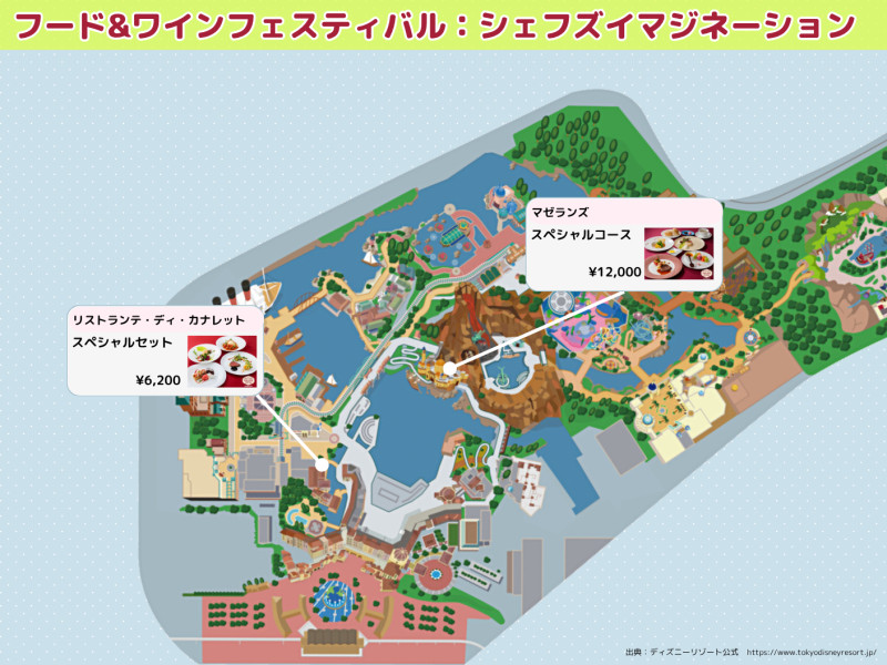 シェフズイマジネーション販売場所マップ