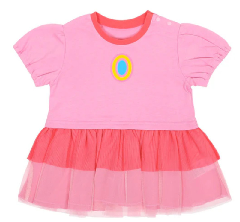 ピーチ姫のベビーTシャツ