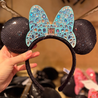 ストーンカチューシャ（ブルー）