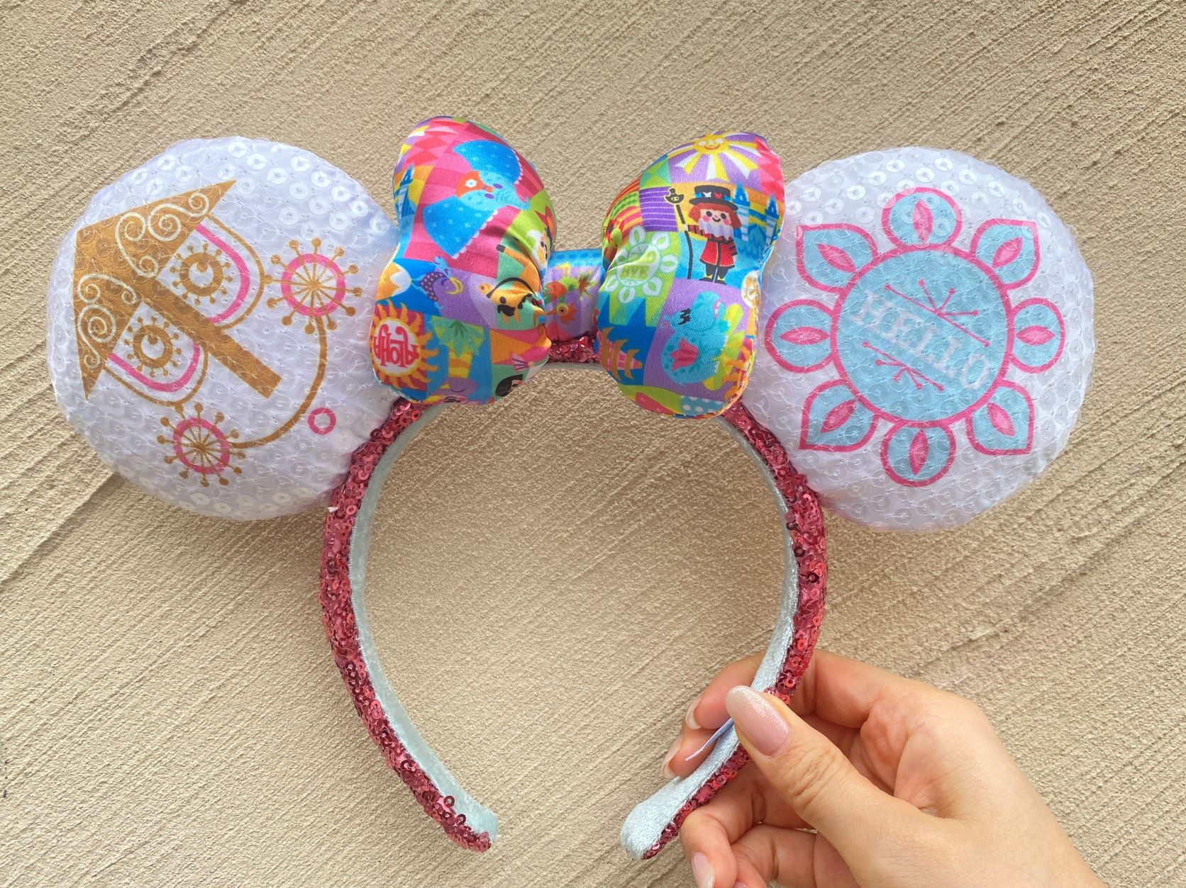 6 16発売 新作 イッツ ア スモールワールド カチューシャ を紹介 たくさんの写真付きで細部まで分かる