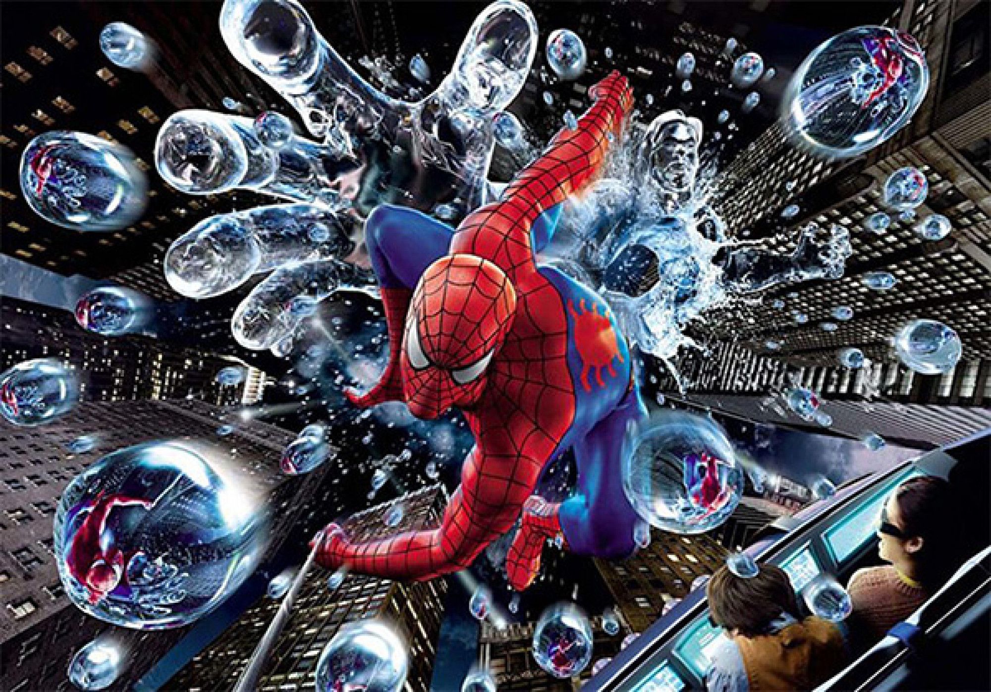 アメージング アドベンチャー オブ スパイダーマン ザ ライド 4k3d キャステル Castel ディズニー情報