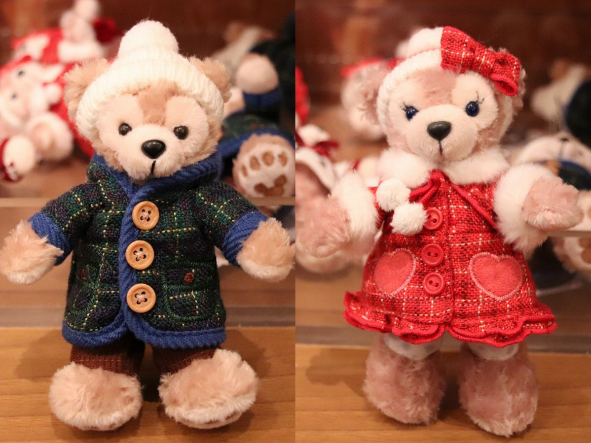 極美品☆2018年ダッフィートゥインクルウィンターぬいぐるみコスチューム公式 東京ディズニーシー『“ダッフィーのトゥインクルウィンター”ぬいぐるみ