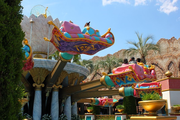 ジャスミンのフライングカーペットを解説！操作方法、怖さ、楽しみ方